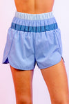 Colorblock Active Shorts