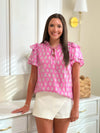 Poplin Pink Blouse