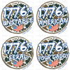(Bundle of 10) Patriotic GUYS & GIRLS Designs with Pocket Designs