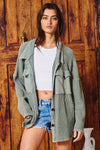 Make It Easy Cardigan- Olive