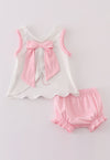 Pink Ballerina Appliqué Littles Set