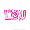 LSU Preppy Digital - (Front Pocket & Back Design)