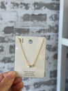 Gold Pendant Necklace