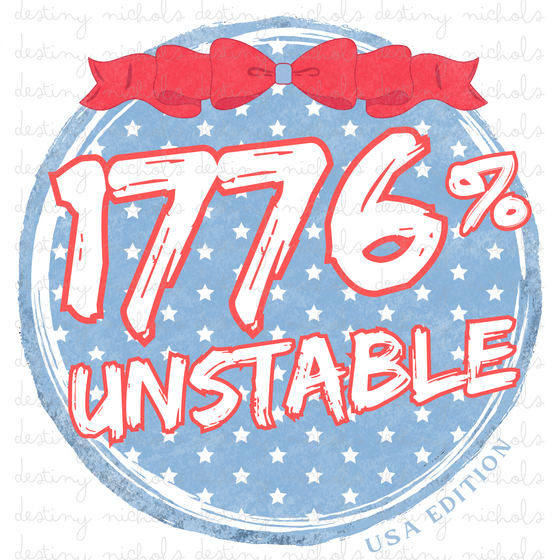 1776% Unstable Stars — With Pocket Design