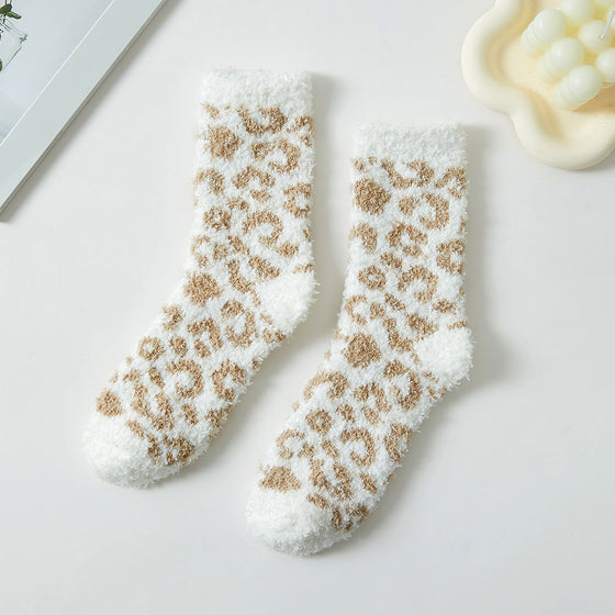Leopard Pattern Socks- 5 COLORS