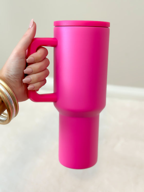 40 OZ Tumbler w/ Straw