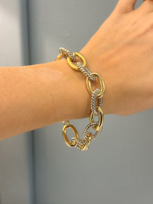  Chain Link Toggle Bracelet