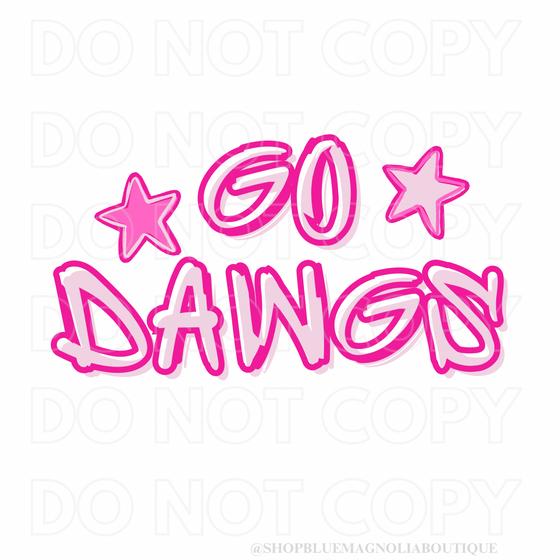 Georgia Preppy Digital - (Front Pocket & Back Design)