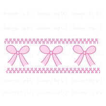  Faux Smocking Pink Bow DIGITAL Download