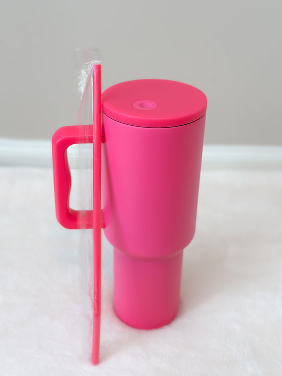 40 OZ Tumbler w/ Straw