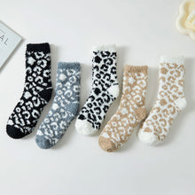  Leopard Pattern Socks- 5 COLORS