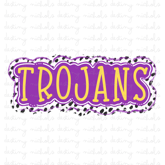Trojans- Purple/Gold