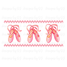  Faux Smocking Dance Shoe DIGITAL Download