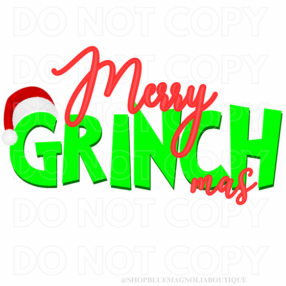 Merry Grinch-Mas Digital