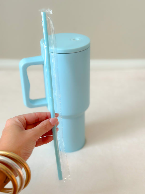 40 OZ Tumbler w/ Straw