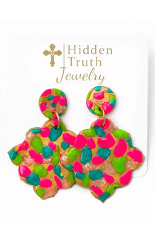  HiddenTruth Confetti Dangles (1 Thes 5:17)