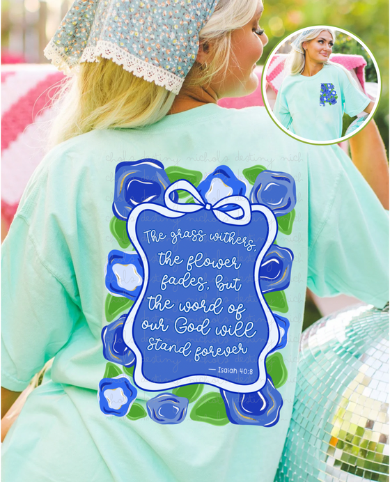 (2) Tennessee Floral + Back Design