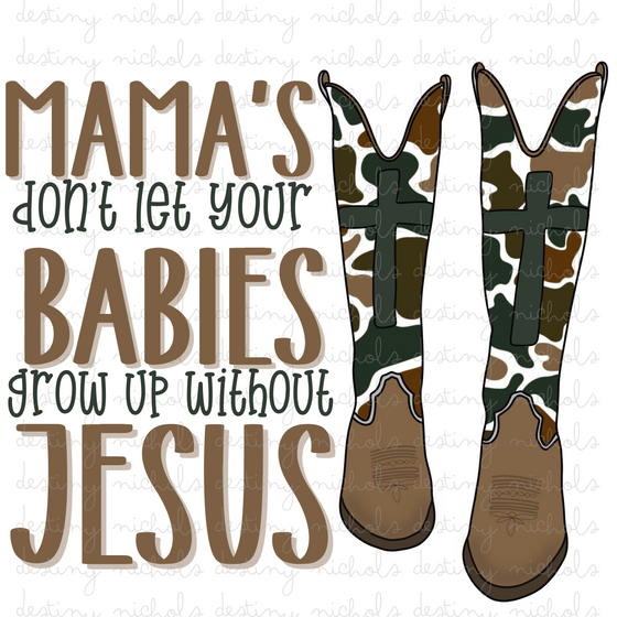 Mamas Don’t w/ Pocket - Boys
