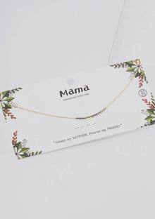  Mama Morse Code Necklace