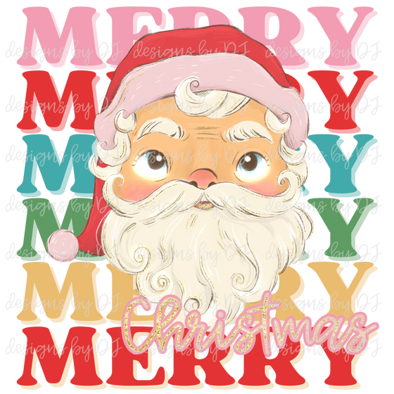 Merry x6 Christmas Santa Digital